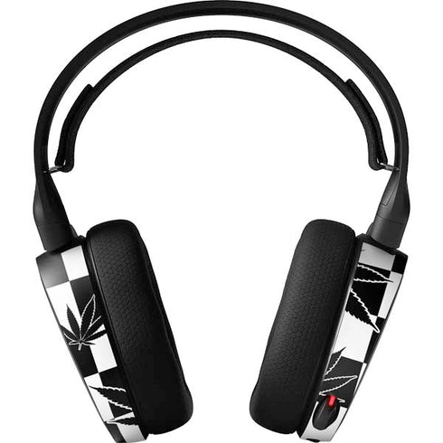 Marijuana Checkered SteelSeries Arctis 3 Skin