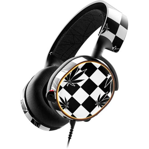 Marijuana Checkered SteelSeries Arctis 5 Skin