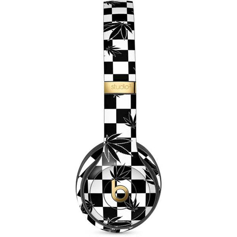Marijuana Checkered Studio Wireless 3 Skin