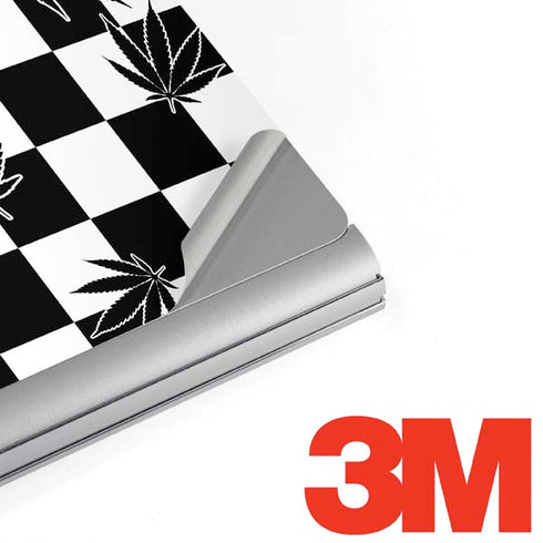 Marijuana Checkered Surface Book 2 13.5in Skin