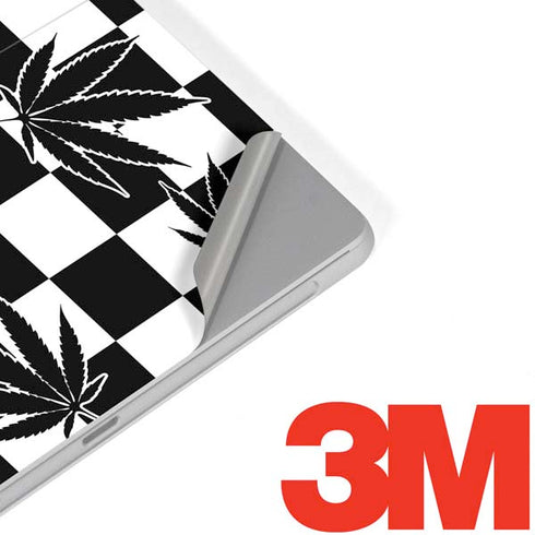 Marijuana Checkered Surface Go Skin