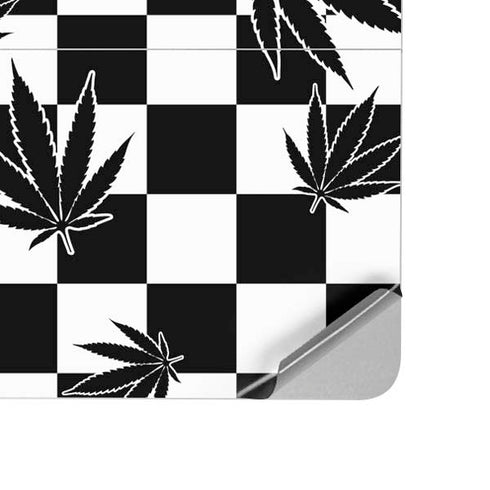 Marijuana Checkered Surface Laptop Studio Skin