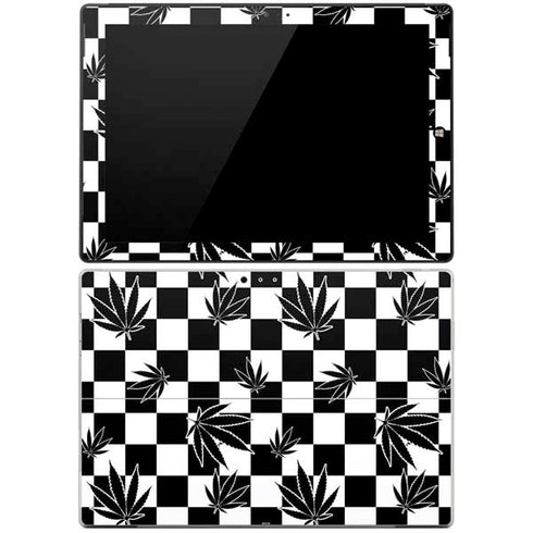 Marijuana Checkered Surface Pro 3 Skin