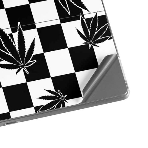 Marijuana Checkered Surface Pro 8 Skin