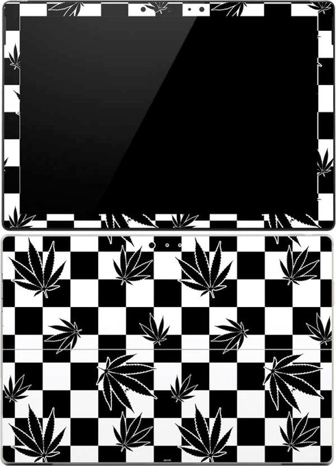 Marijuana Checkered Surface Pro (2017) Skin