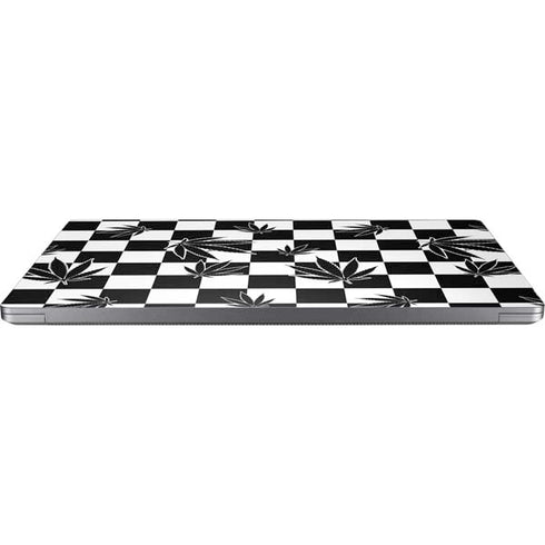 Marijuana Checkered Universal Laptop 15in (12.2 x 8.8in) Skin