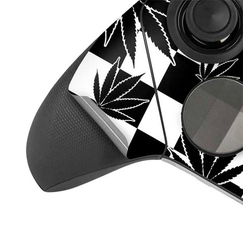 Marijuana Checkered Xbox Elite Wireless Controller Series 2 Skin