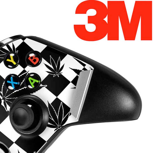 Marijuana Checkered Xbox One S All-Digital Edition Bundle Skin