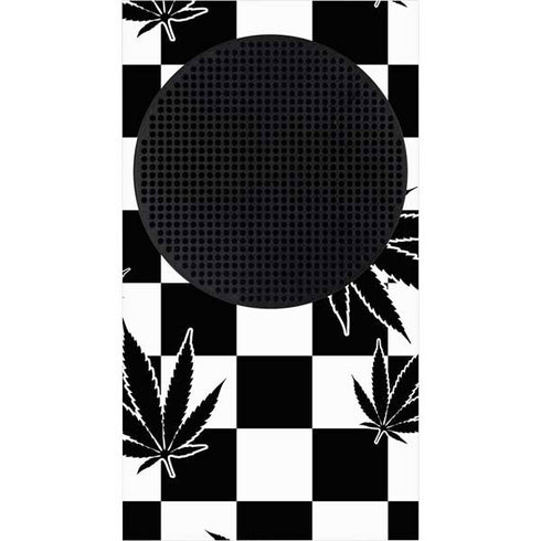 Marijuana Checkered Xbox Series S Console Skin
