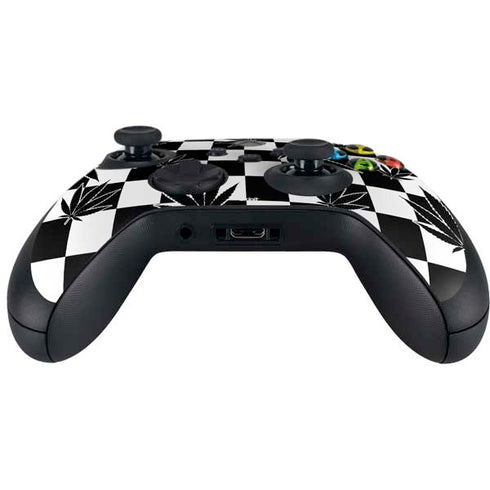 Marijuana Checkered Xbox Series X Controller Skin