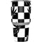 Marijuana Checkered Yeti 30oz Rambler Tumbler Skin