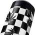 Marijuana Checkered Yeti Colster Can Insulator Skin