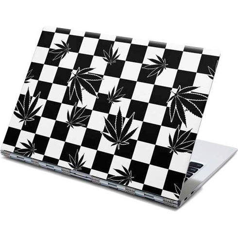 Marijuana Checkered Yoga 910 2-in-1 14in Touch-Screen Skin