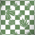 Marijuana Green Checkered Dell Alienware Skin