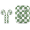 Marijuana Green Checkered Apple AirPods 2 Skin
