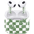 Marijuana Green Checkered Apple AirPods (3rd Gen 2021) Skin