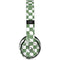 Marijuana Green Checkered Beats Solo 2 Wired Skin