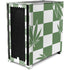 Marijuana Green Checkered Corsair 4000D Tempered Glass Mid-Tower ATX Case Skin
