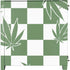 Marijuana Green Checkered Corsair 4000D Tempered Glass Mid-Tower ATX Case Skin