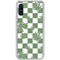 Marijuana Green Checkered Galaxy A10e Clear Case