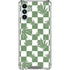 Marijuana Green Checkered Galaxy A13 5G Clear Case