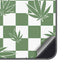 Marijuana Green Checkered Galaxy A14 5G Skin