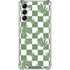 Marijuana Green Checkered Galaxy A15 5G Clear Case