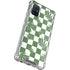 Marijuana Green Checkered Galaxy A71 5G Clear Case