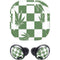 Marijuana Green Checkered Galaxy Buds Pro Skin