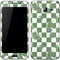 Marijuana Green Checkered Galaxy J3 Skin