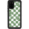 Marijuana Green Checkered Galaxy S20 Plus Waterproof Case