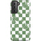Marijuana Green Checkered Galaxy S21 5G Pro Case