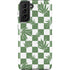 Marijuana Green Checkered Galaxy S21 FE Pro Case
