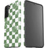 Marijuana Green Checkered Galaxy S21 FE Pro Case