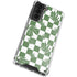 Marijuana Green Checkered Galaxy S21 Plus 5G Clear Case