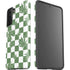 Marijuana Green Checkered Galaxy S21 Plus 5G Pro Case