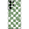 Marijuana Green Checkered Galaxy S21 Ultra 5G Skin