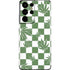Marijuana Green Checkered Galaxy S21 Ultra 5G Skin