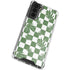 Marijuana Green Checkered Galaxy S22 Plus Clear Case