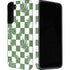 Marijuana Green Checkered Galaxy S22 Plus Pro Case