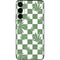 Marijuana Green Checkered Galaxy S22 Skin
