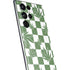 Marijuana Green Checkered Galaxy S22 Ultra Skin