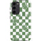 Marijuana Green Checkered Galaxy S23 Plus Pro Case