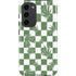 Marijuana Green Checkered Galaxy S23 Plus Pro Case