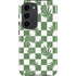 Marijuana Green Checkered Galaxy S23 Pro Case