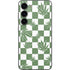 Marijuana Green Checkered Galaxy S23 Skin