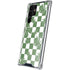 Marijuana Green Checkered Galaxy S24 Ultra Clear Case