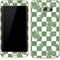 Marijuana Green Checkered Galaxy S7 Edge Skin