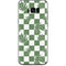 Marijuana Green Checkered Galaxy S8 Skin