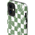 Marijuana Green Checkered iPhone 12 Impact Case